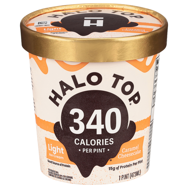 Halo Top Light Caramel Cheesecake Ice Cream