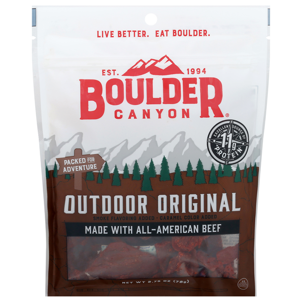 Boulder Canyon Outdoor Original 11g Protein Beef Jerky