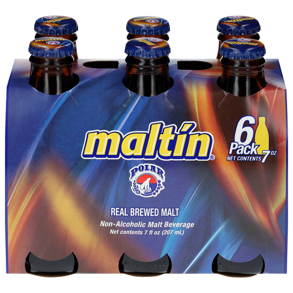 Maltin Non-Alcoholic Malt Beverage - 6 pk