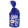 Sola 14g Protein Keto Friendly High Fiber Blu-Berry Bagels - 4 ct