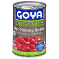 Goya Organics Low Sodium Red Kidney Beans