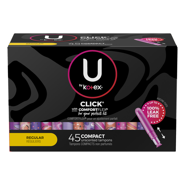Save On U By Kotex Click Compact Tampons Regular Unscented Order Online Delivery Giant Save On U By Kotex Click Compact Tampons Regular Unscented Order Online Delivery Giant