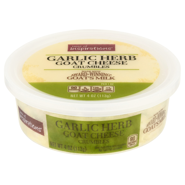 Taste of Inspirations Garlic Herb Goat Cheese Crumbles