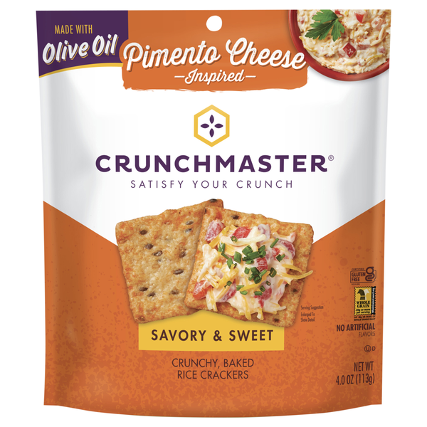 Crunchmaster Baked Multigrain Pimento Cheese Inspired Crackers