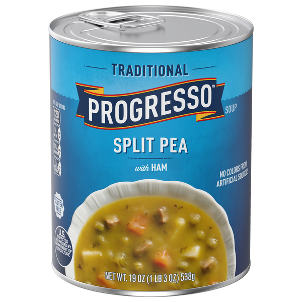 Progresso Traditional Gluten Free Split Pea with Ham Soup