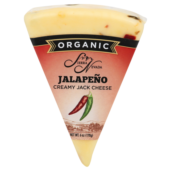 Sierra Nevada Organic Creamy Jalapeno Jack Cheese Wedge