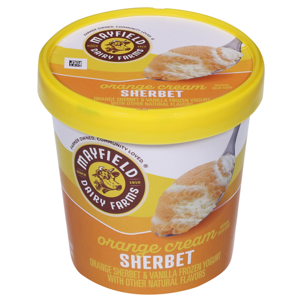 Mayfield Dairy Farms Orange Cream Sherbet