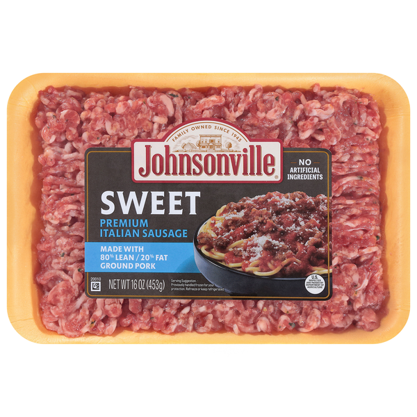 Johnsonville Sweet Italian Ground Sausage