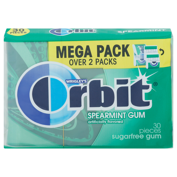 Orbit Sugar Free Spearmint Gum Mega Pack