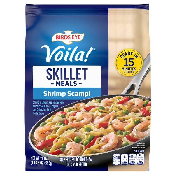Birds Eye Voila! Shrimp Scampi Frozen Skillet Meal