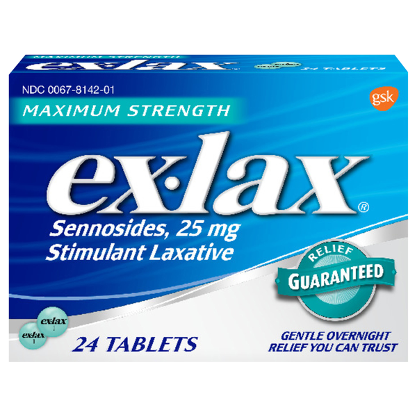 Ex-Lax Stimulant Laxative Maximum Strength Pills