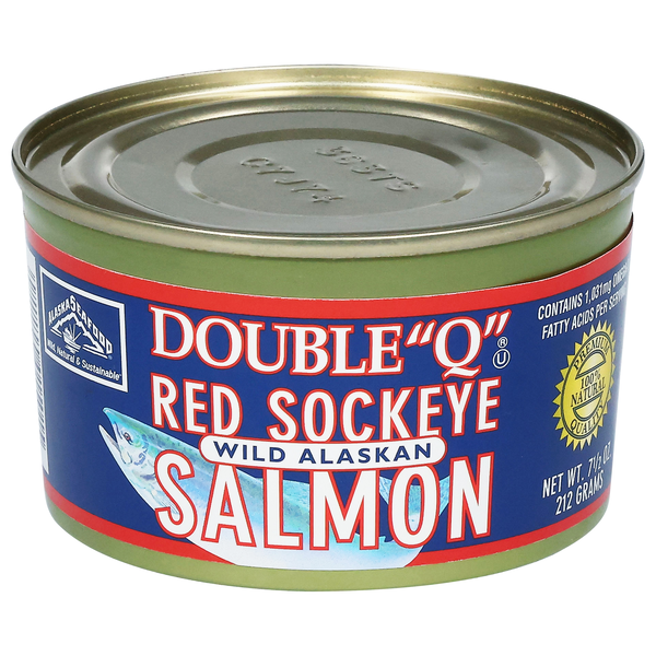 Double Q Wild Alaskan Red Sockeye Salmon