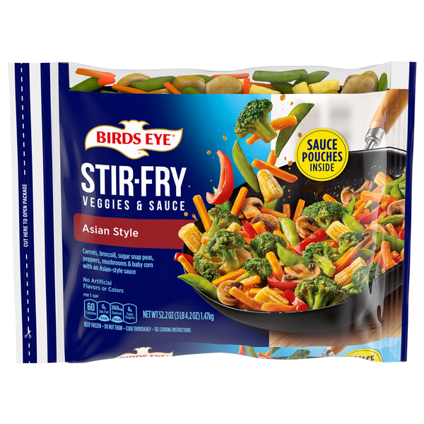 Birds Eye Asian Style Stir-Fry Veggies & Sauce Frozen