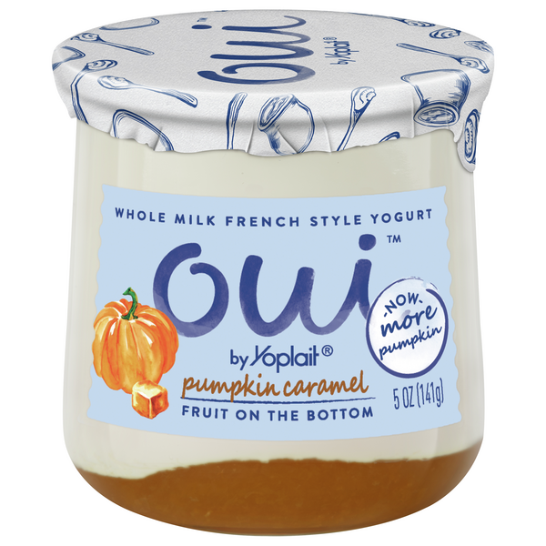 Save on Oui by Yoplait French Style Yogurt Pumpkin Caramel Order Online