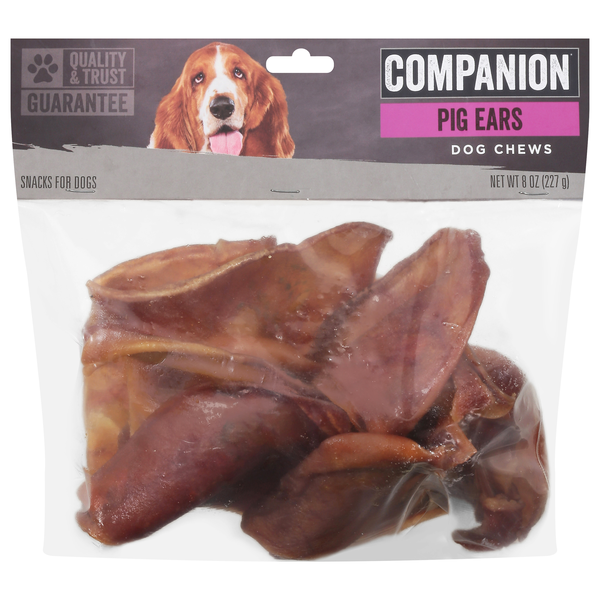 Companion Pig Ears Dog Chews