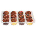 Food Lion Bakery Chocolate Cupcakes with Vanilla Whipped Icing - 12 ct