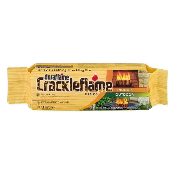 Save on Duraflame Crackleflame Fire Log Indoor Outdoor Order Online