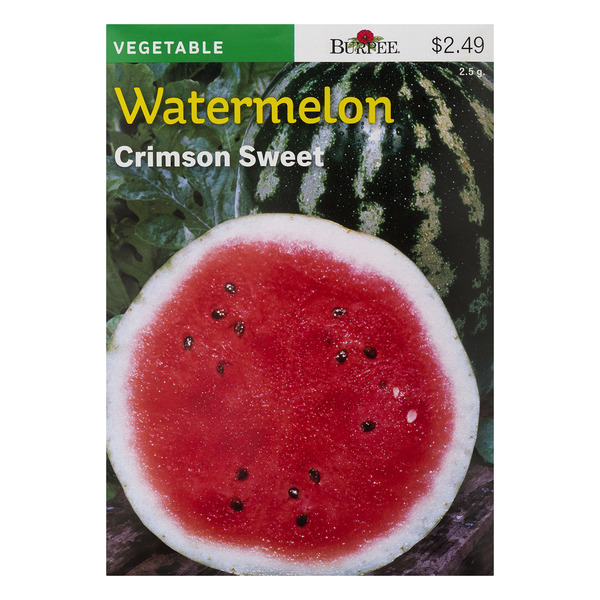 Save on Burpee Watermelon Seeds Crimson Sweet Order Online Delivery MARTIN'S