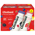 Chobani Mixed Berry/Strawberry Banana Lowfat Greek Yogurt Drink - 8 pk