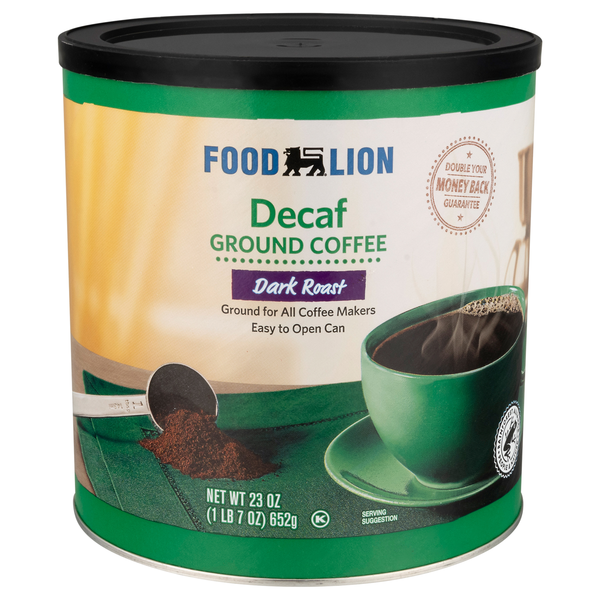 Food Lion Decaf Medium Roast Ground Coffee
