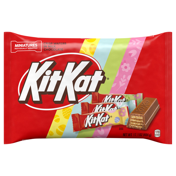 KIT KAT Miniatures Milk Chocolate Crisp Wafers Easter Candy Bars