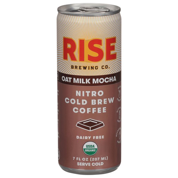 RISE Organic Oatmilk Mocha Nitro Cold Brew Coffee