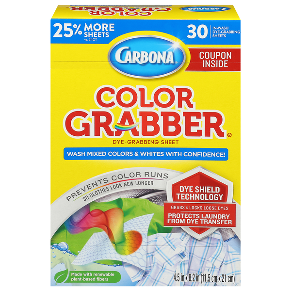 Carbona Color Grabber In-Wash Dye-Grabbing Sheet