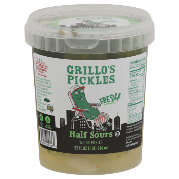 Save on Grillo's Pickles Half Sour Whole Pickles Fresh Order Online