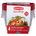 Rubbermaid Take Alongs Containers & Lids Small Bowls 3.2 Cups