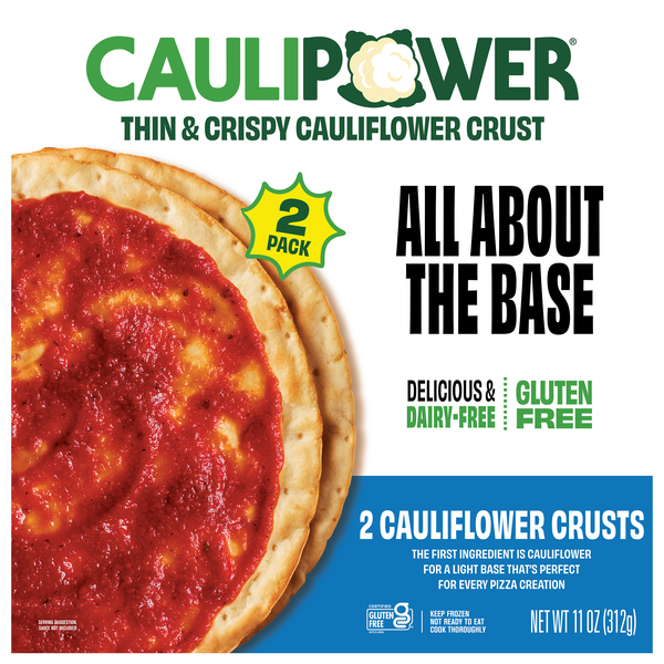 Caulipower Gluten Free Cauliflower Crust Pizza Crusts - 2 ct Frozen