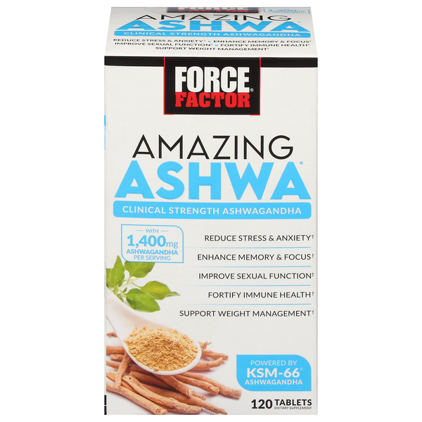 Force Factor Amazing Ashwa Tablets