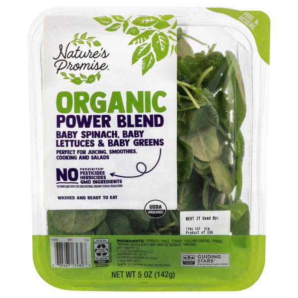 Nature's Promise Organic Power Blend Salad Mix