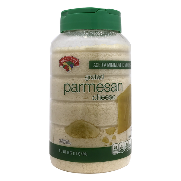 Hannaford Grated Aged Parmesan Cheese