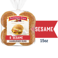 Pepperidge Farm Sesame Seed Hamburger Buns - 8 ct