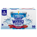 Capri Sun Roarin' Waters Wild Cherry Flavored Beverage Pouches - 10 pk