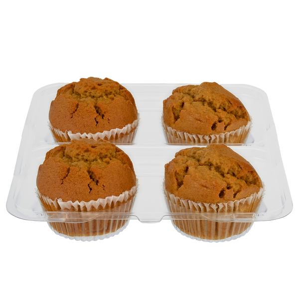 Giant Bakery Carrot Nut Muffins - 4 ct