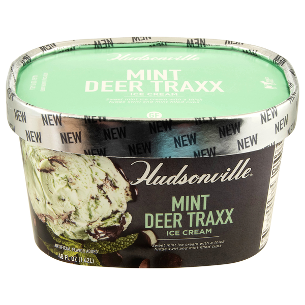 Hudsonville Mint Deer Traxx Ice Cream