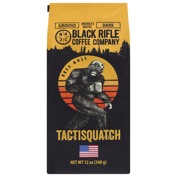 Black Rifle Tactisquatch Dark Roast Ground Coffee