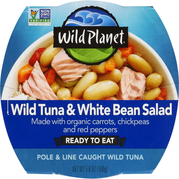 Wild Planet Sustainably Caught Wild Tuna/White Bean Salad Ready To Eat Kit