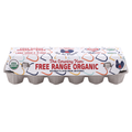 The Country Hen Free Range Organic Large Eggs - 12 ct