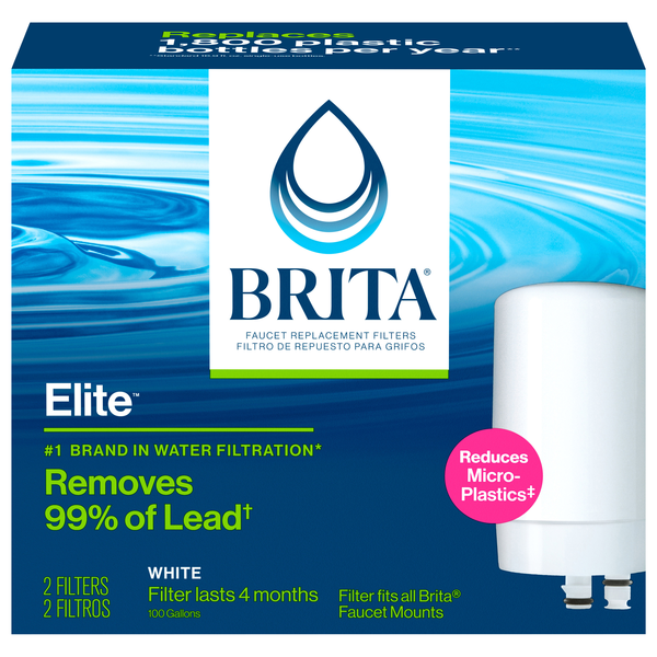 Brita Faucet Replacement Filter White