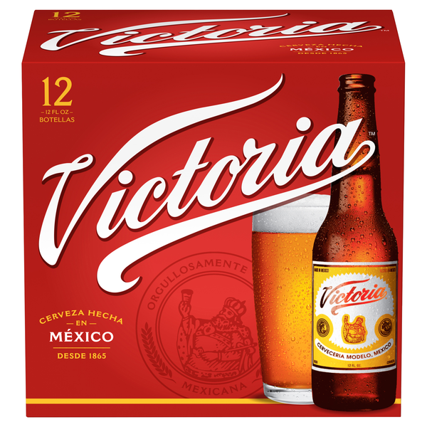 Victoria Mexican Lager Beer - 12 pk