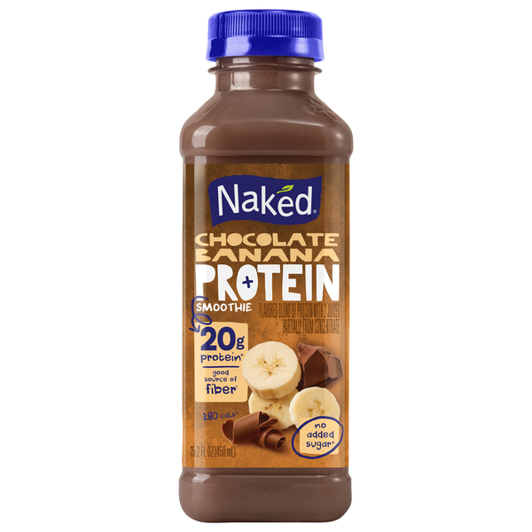 Naked Chocolate Banana 20g Protein Smoothie