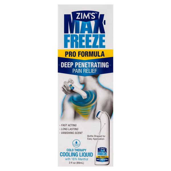 Zim's Max Freeze Pain Relief Pro Formula Cooling Liquid
