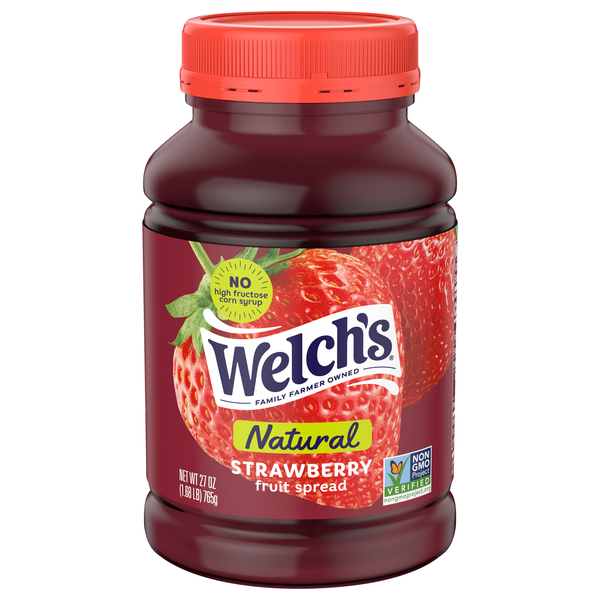 Welch's Natural Strawberry Fruit Spread