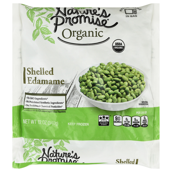 Nature's Promise Organic Shelled Edamame Frozen