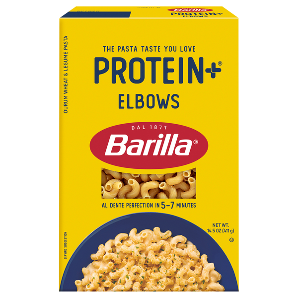 Barilla Protein+ Plant-Based Elbows Pasta