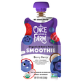 Once Upon A Farm Organic Dairy Free Berry Berry Smoothie Pouch