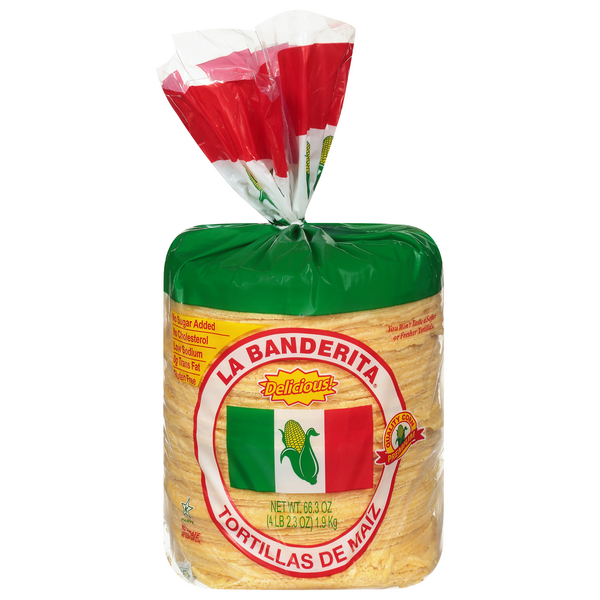 La Banderita Yellow Corn Tortillas 5.5 Inch - 80 ct