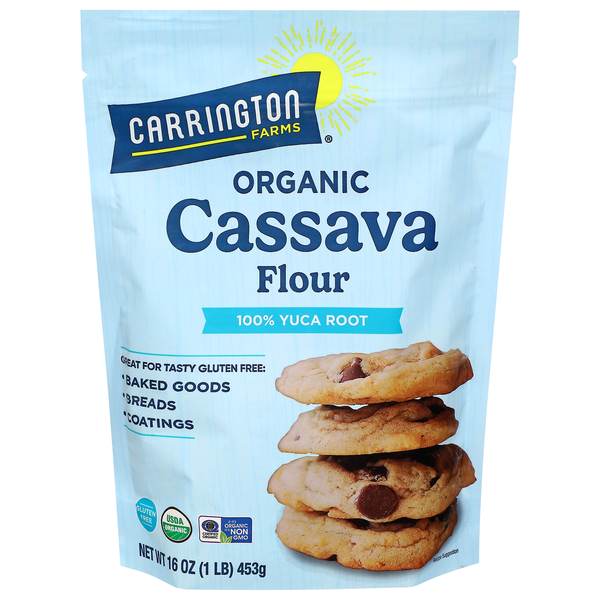 Carrington Farms Organic 100% Yuca Root Cassava Flour